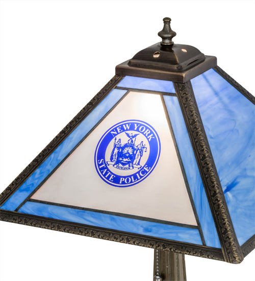 22"H Personalized State Trooper Table Lamp