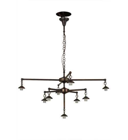 50"W Hyde Park T Mission 9 Lt Chandelier