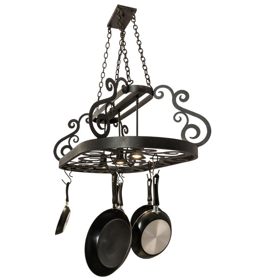 48"L Neo 3 Light Pot Rack