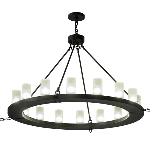 48"W Loxley 16 Lt Chandelier