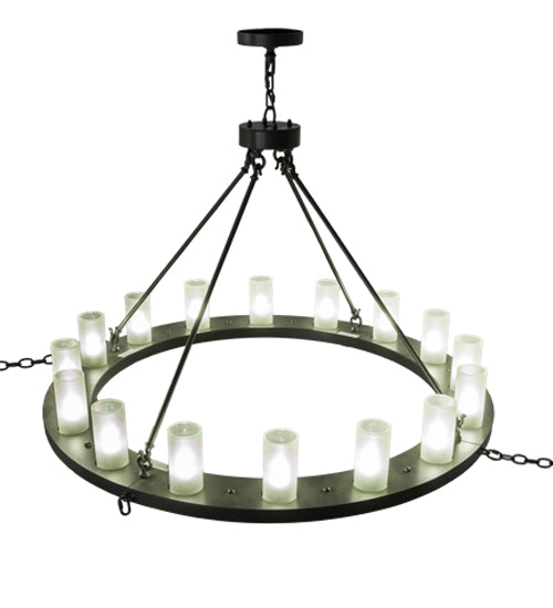 48"W Loxley 16 Lt Chandelier