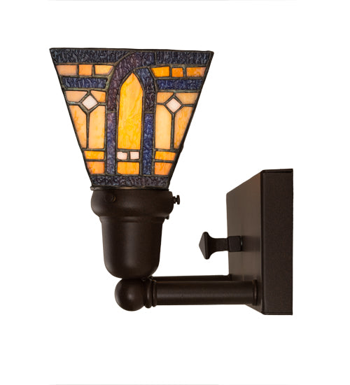 17"W Sierra Prairie Mission 2 Lt Wall Sconce