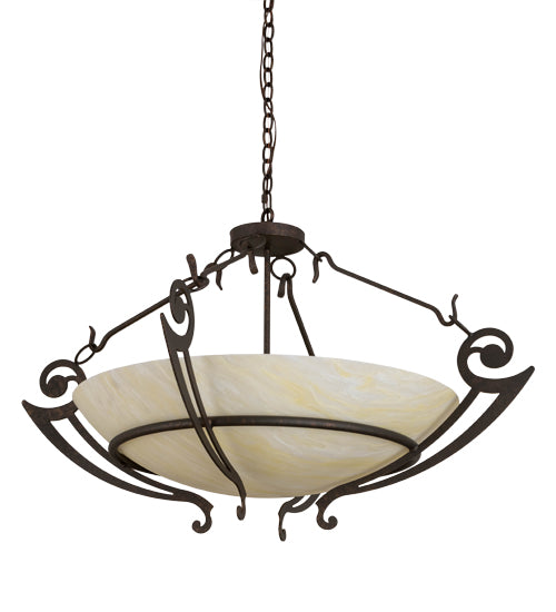 42" Wide Ceres Inverted Pendant