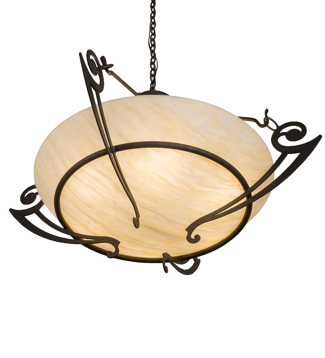 42" Wide Ceres Inverted Pendant