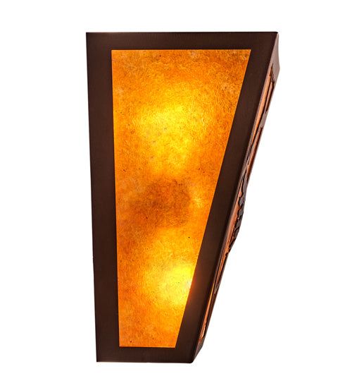 13" Wide Whispering Pines Wall Sconce