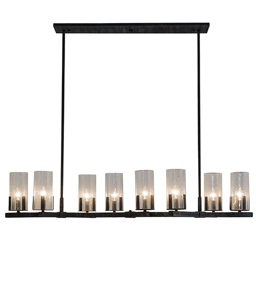 53" Long Cero 8 Light Oblong Chandelier