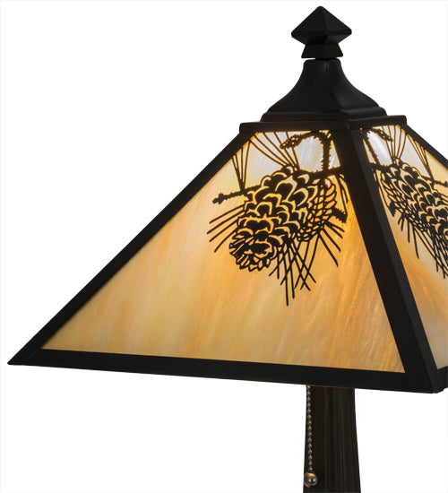 23.5"H Winter Pine Table Lamp