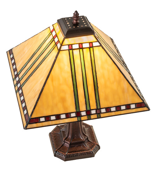 19" High Prairie Corn Table Lamp