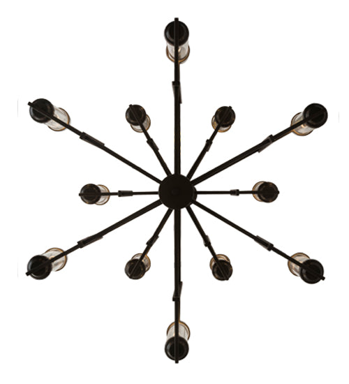 44"W Landon 12 Lt Chandelier