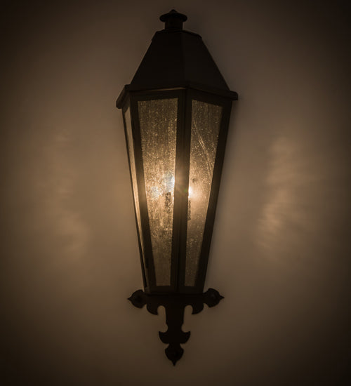 14"W Millesime Lantern Wall Sconce