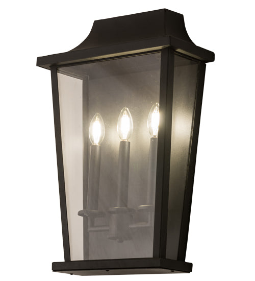 15"W Bastille Omega Wall Sconce