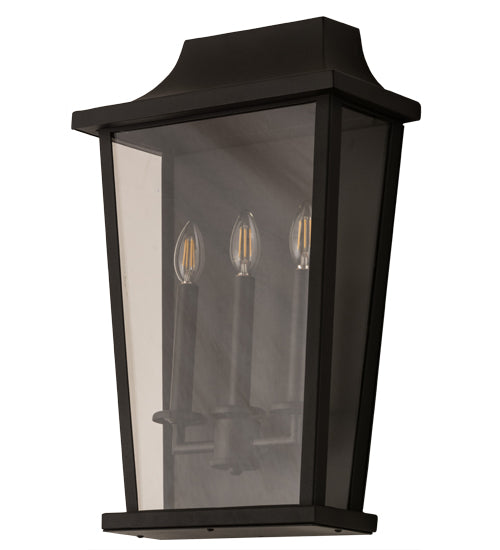 15"W Bastille Omega Wall Sconce