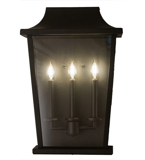 15"W Bastille Omega Wall Sconce