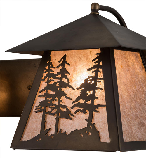 24" Wide Tall Pines 2 Light Vanity Light