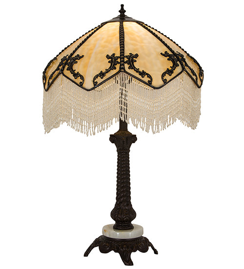 19"W Regina Fringed Table Lamp