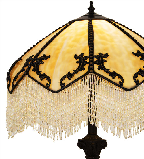 19"W Regina Fringed Table Lamp