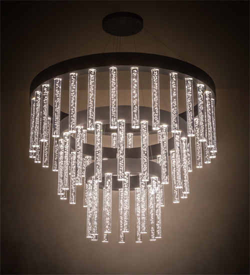 60"W Aquagen Three Tier Chandelier