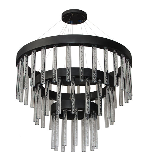 60"W Aquagen Three Tier Chandelier