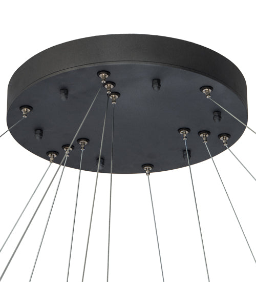 60"W Aquagen Three Tier Chandelier