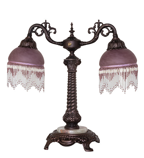 20" High Roussillon 2 Arm Table Lamp