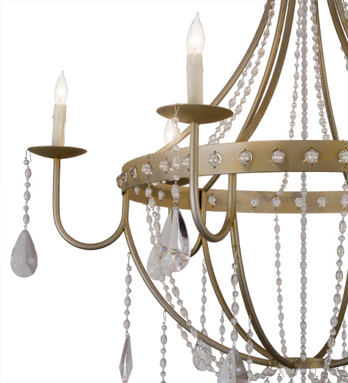 42"W Azaleia 6 Lt Chandelier