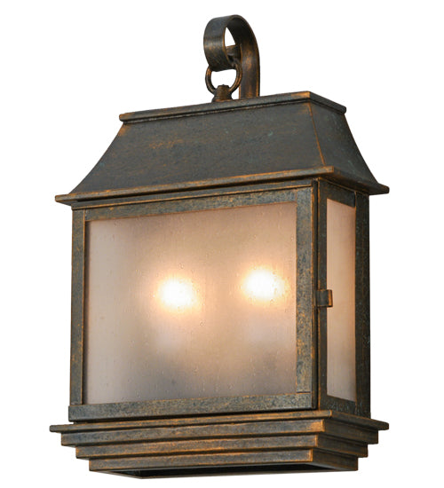 10" Wide Bastille Lantern Wall Sconce