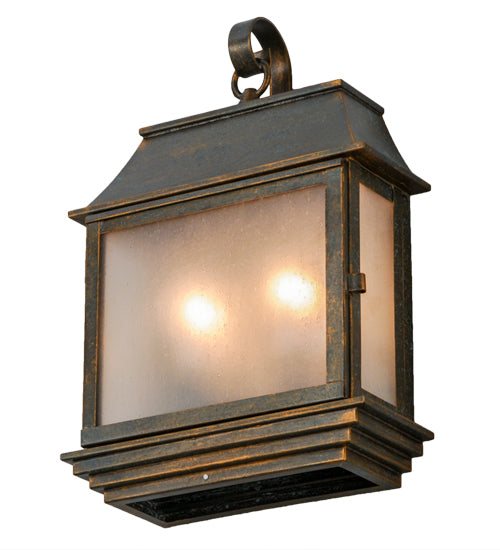 10" Wide Bastille Lantern Wall Sconce