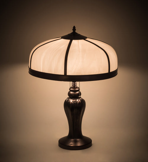 24"H Arts & Crafts Dome Table Lamp