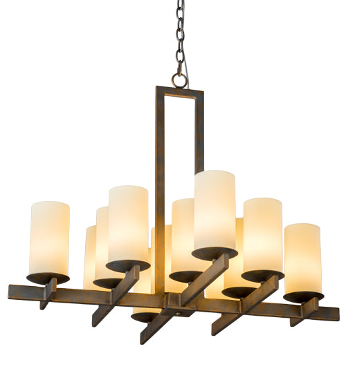 36" Wide Dante 12 Light Chandelier