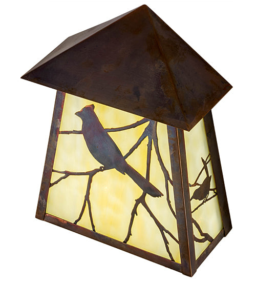 9"W Stillwater Song Bird Wall Sconce