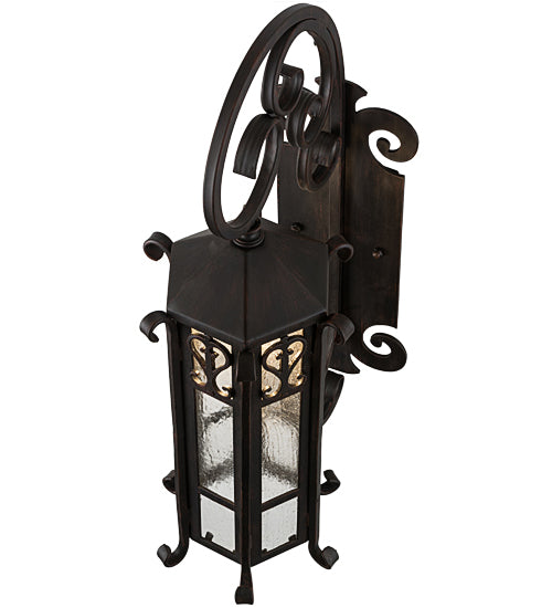 9"W Caprice Lantern Wall Sconce