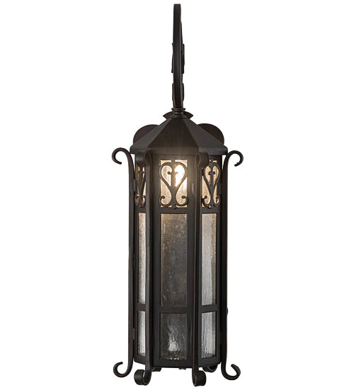 9"W Caprice Lantern Wall Sconce