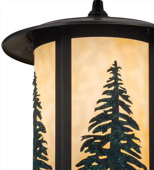 10"W Fulton Tall Pines Pendant