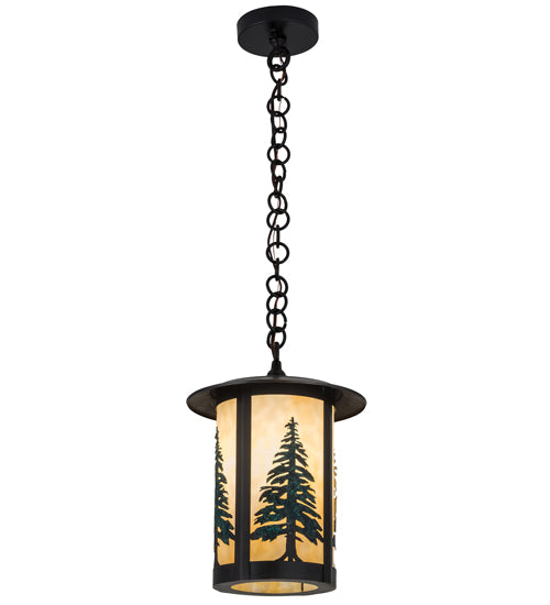 10"W Fulton Tall Pines Pendant