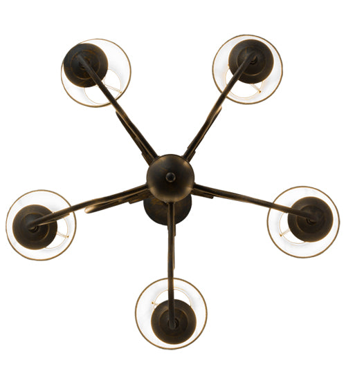 24" Wide Jenna 5 Light Chandelier