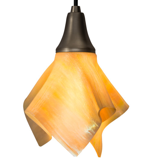 10"W Metro D'Oro Handkerchief Pendant