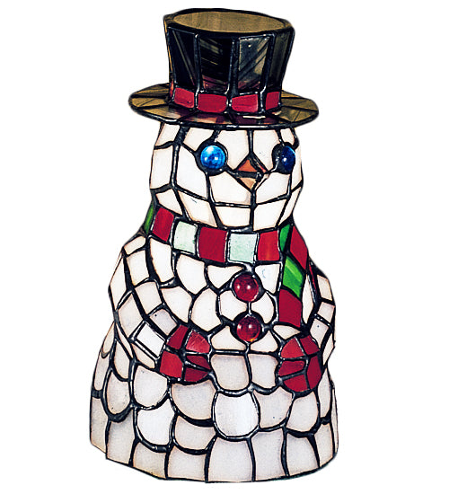 8.5" High Snowman Accent Lamp