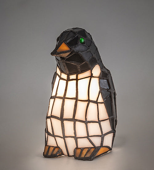 8" High Penguin Accent Lamp