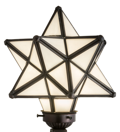 17" High Moravian Star Accent Lamp