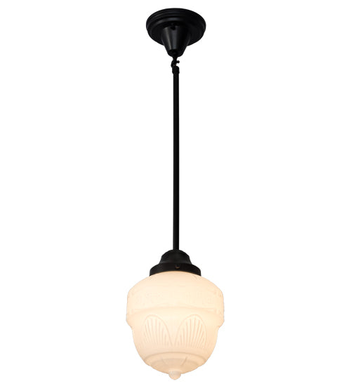 7.5"W Revival Schoolhouse Rochelle Mini Pendant