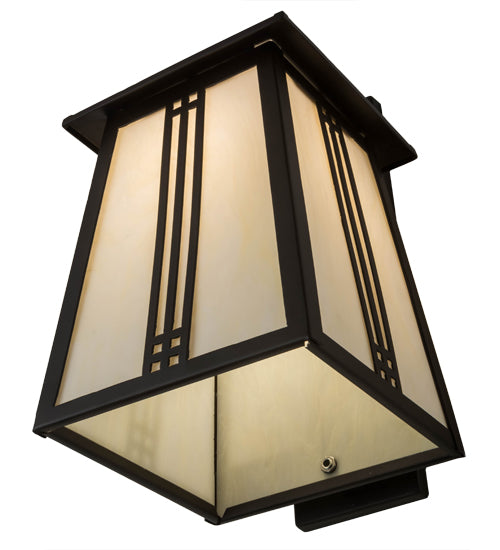 10" Wide Prairie Loft Hanging Wall Sconce