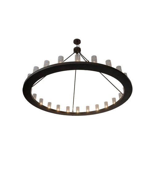 72"W Loxley 24 Lt Chandelier