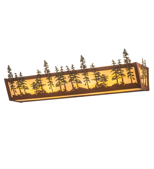 30"W Tall Pines Vanity Light