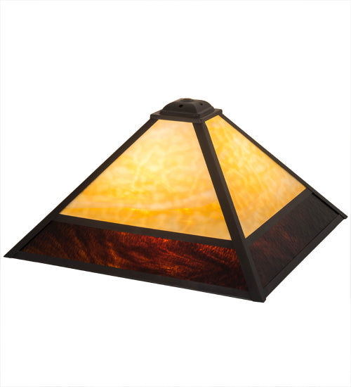 17" Square Mission Shade