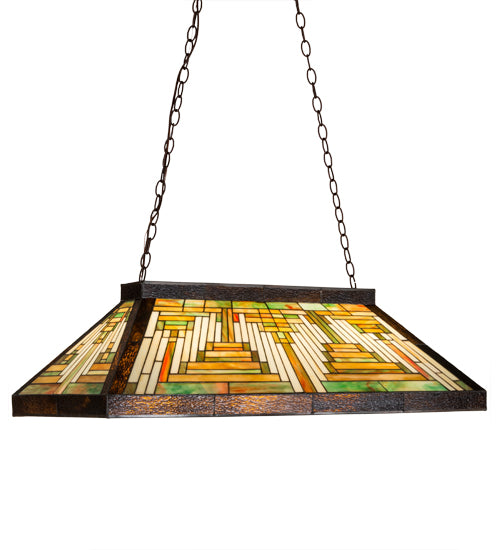 39" Long Nuevo Mission Oblong Pendant