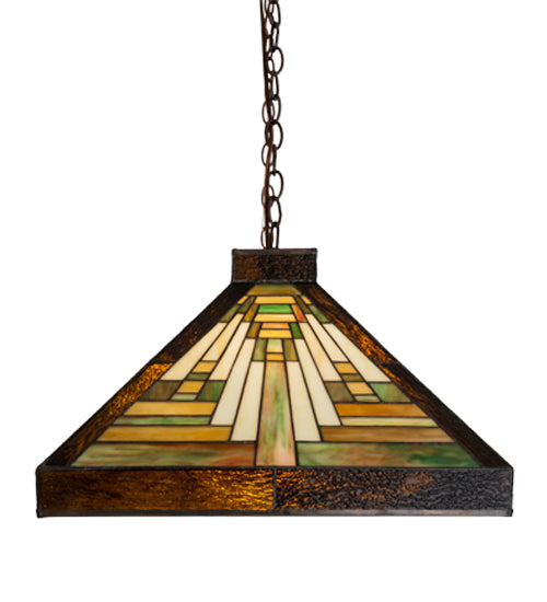 39" Long Nuevo Mission Oblong Pendant