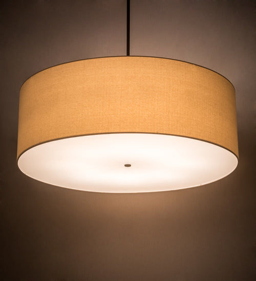 48"W Cilindro Textrene Pendant