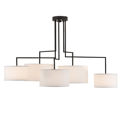 58"L Cilindro Sprawl Oblong Pendant