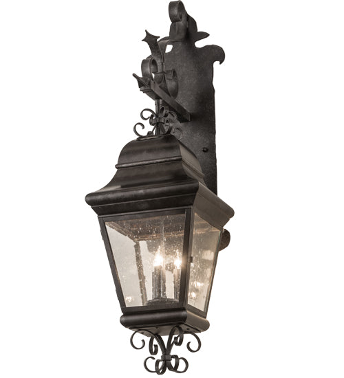 11" Wide Monaco Lantern Wall Sconce