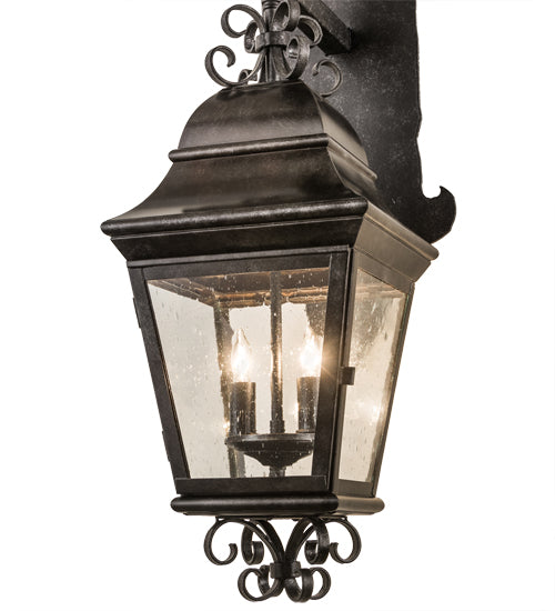 9" Wide Monaco Lantern Wall Sconce